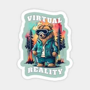 Virtual reality environmentalist Magnet