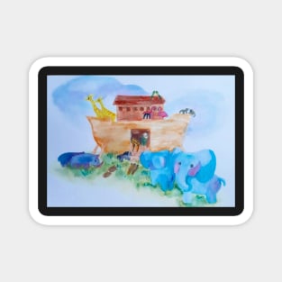 Noah's Ark Magnet