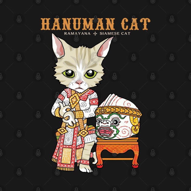 Hanuman Cat by KewaleeTee