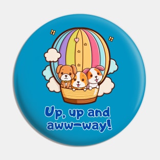 Up, up and aww-way! Pin