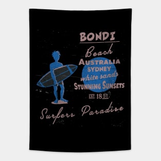 Bondi Beach Australia Vintage Tapestry