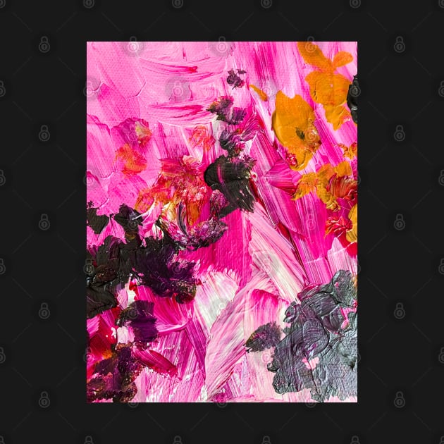 Pink paint strokes by Kamaloca