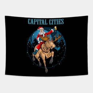 CAPITAL CITIES BAND XMAS Tapestry