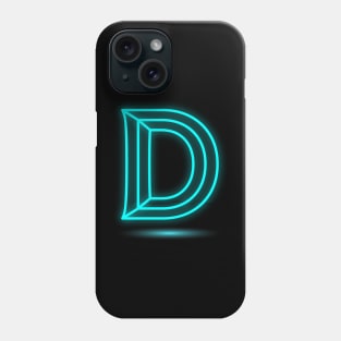 Letter D beautiful letters Phone Case