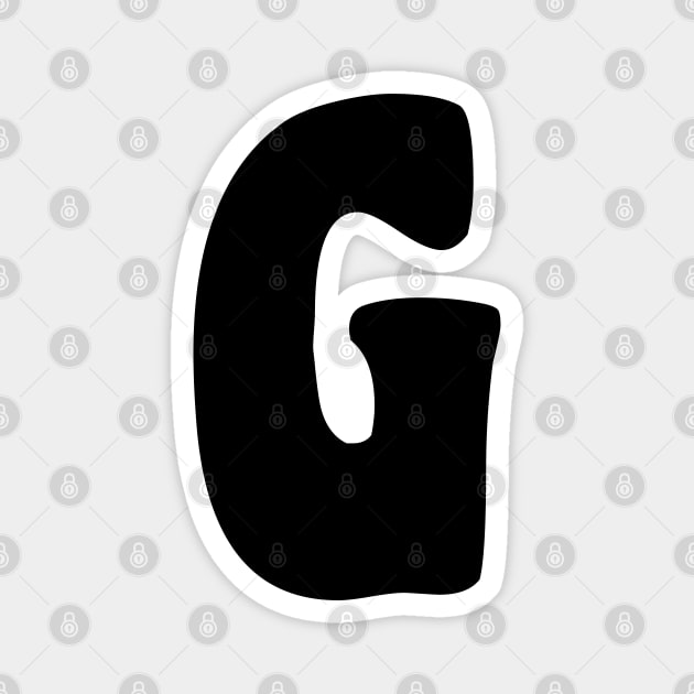 Letter G Magnet by Xtian Dela ✅