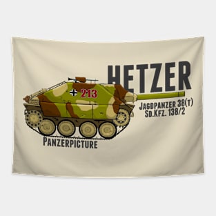 Jagdpanzer Hetzer T-shirt Tapestry