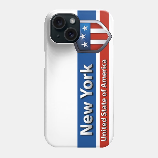 New York - United State of America Phone Case by Steady Eyes