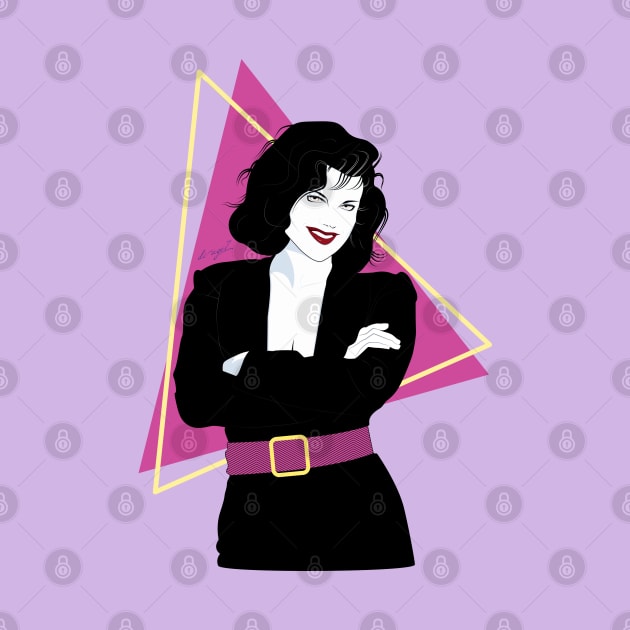 Formal Lady 80s Patrick Nagel by di-age7