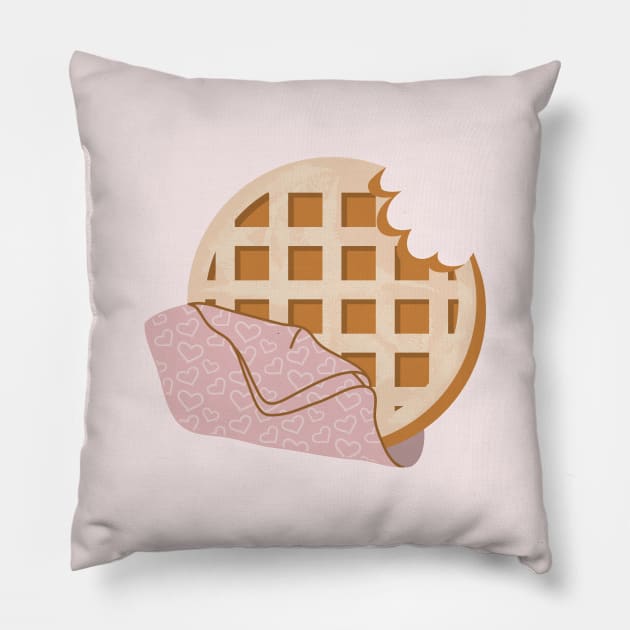 waffles Pillow by Wlaurence