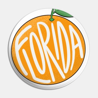 Florida Orange Pin