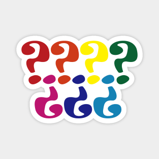 Question Rainbow Magnet