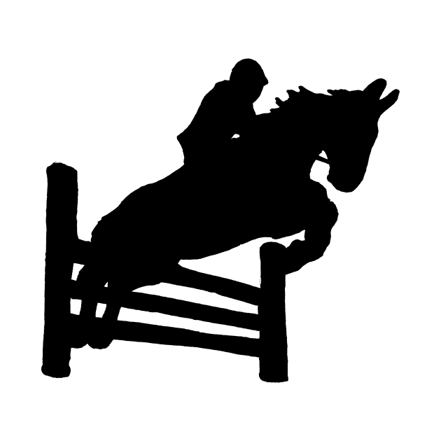 showjumping silhouette by Shyflyer