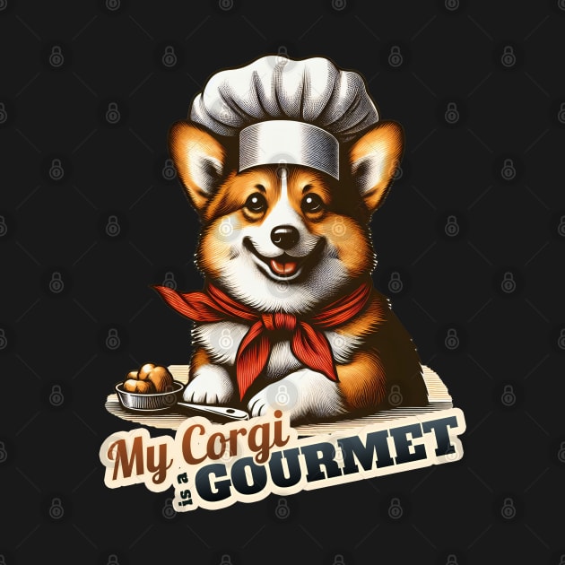 Corgi Chef by k9-tee