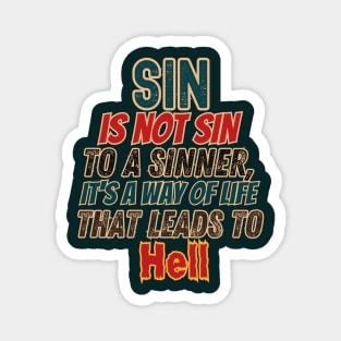 Christian designs about Sin Magnet