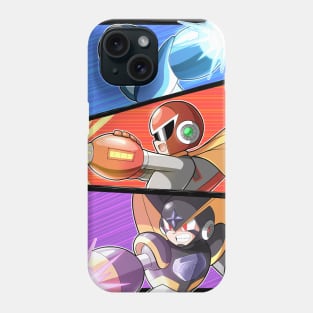 Robot Triple Shot Phone Case