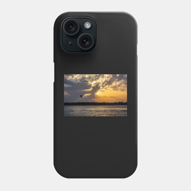 Sunset, Happy Valley, Caloundra Phone Case by AndrewGoodall