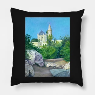 Dormition Abbey Jerusalem Israel Pillow