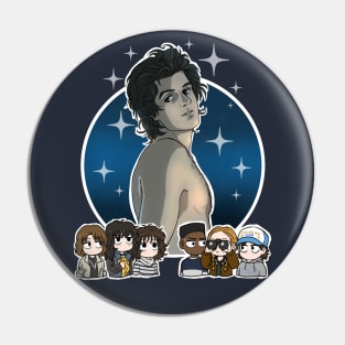 Steve in the Moonlight Pin