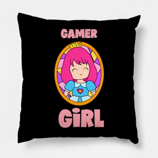 Gamer Girl Pillow