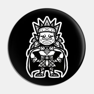 Cute Little Tribal Indian King Pin