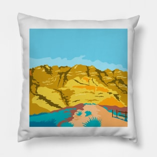 Red Rock Canyon WPA Pillow