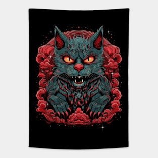 Mean Kitty Vibes Tapestry