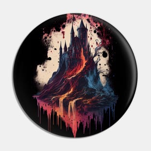 The Fiery Castle Pin