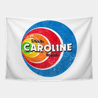 Defunct Radio Caroline Tapestry