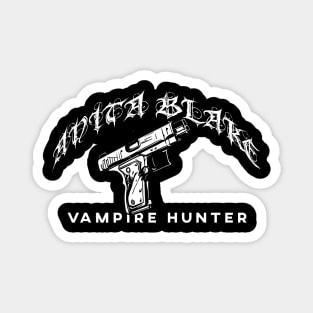 Vsmpire Hunter Metal Font Logo Magnet