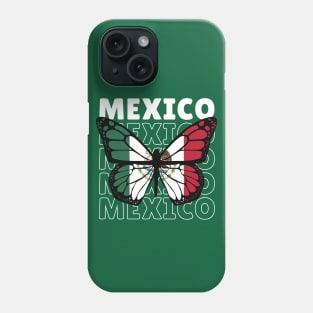 I Love Mexico // Mexican Flag // Mexican Pride Phone Case
