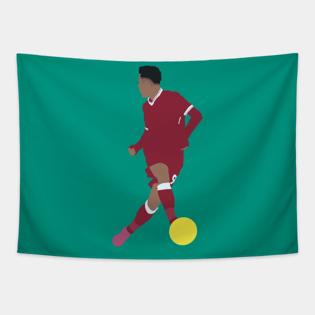 Roberto Firmino Iconic 'no-look' goal Liverpool Tapestry by Jackshun