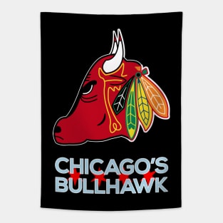 CHI BULLHAWK Tapestry