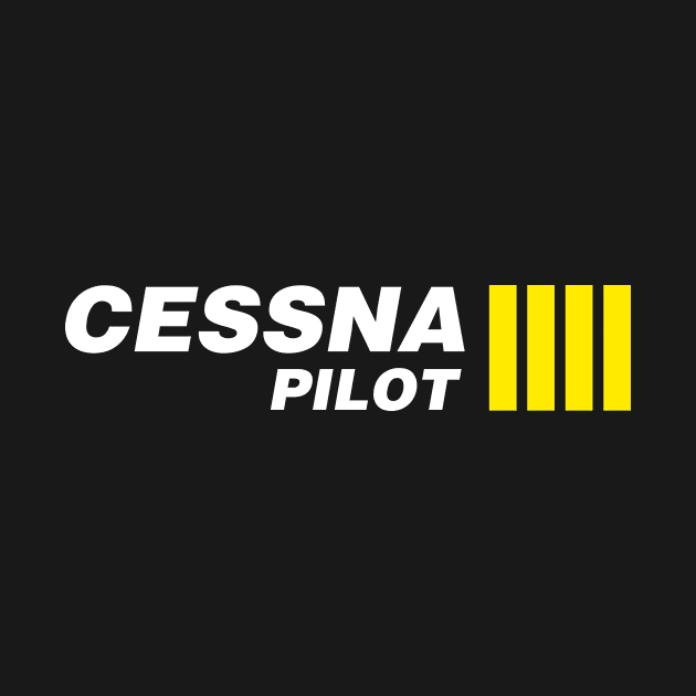 Cessna Pilot by Joshua Designs