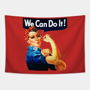 feminism ! we can do it Tapestry