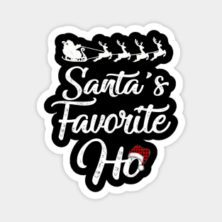 santas favorite ho Magnet