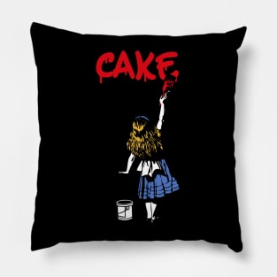 cake and red girl Pillow