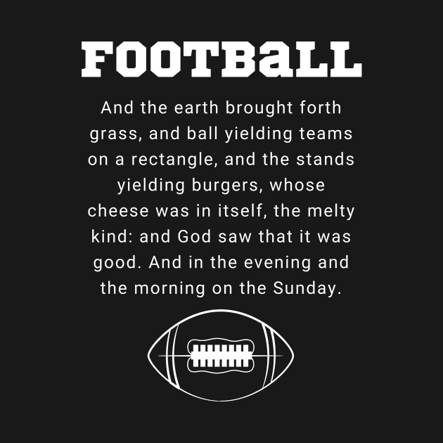 Religious Football by SillyShirts