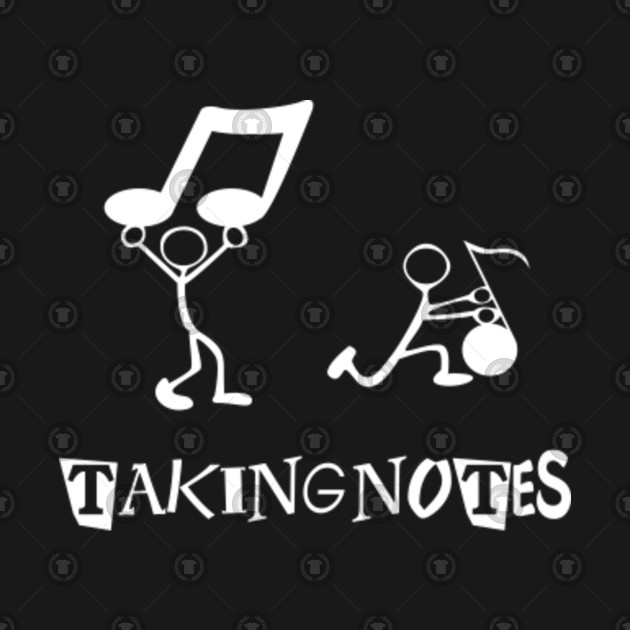 Taking Notes Funny Writing Musical Pun 3 Music Long Sleeve TShirt