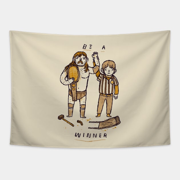 be a winner Tapestry by Louisros