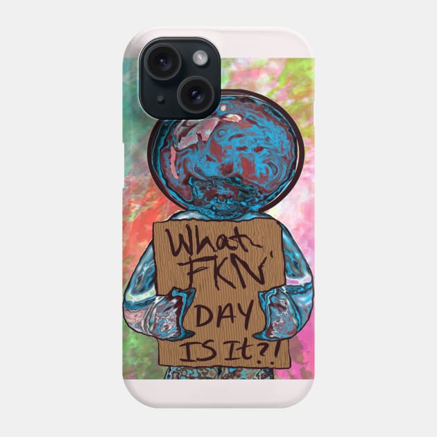 What FKN day is it? Anime character Phone Case by aadventures