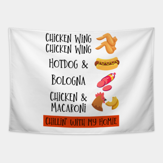 Chicken Wing Chicken Wing Hot Dog and Bologna Shirt ...