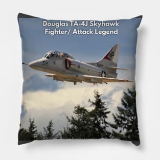 TA-4J Skyhawk Fighter / Attack Legend Pillow