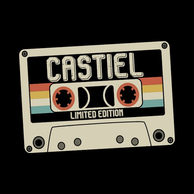 Castiel - Limited Edition - Vintage Style by Debbie Art