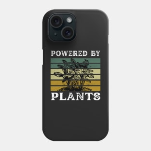 Powered by plants Phone Case