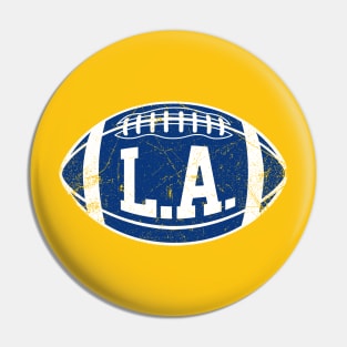 LA Retro Football - Yellow Pin