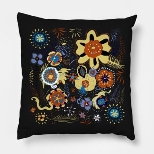 Warmth and floral comfort Pillow