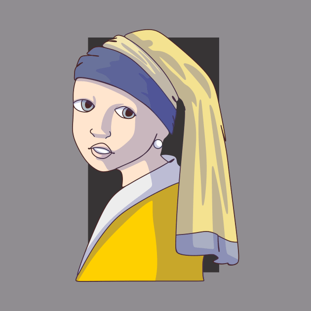 The Girl With The Pearl Earring by BiViAmorim