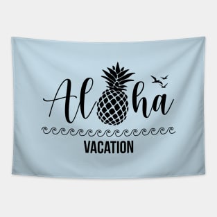 Aloha and pineapple Tapestry