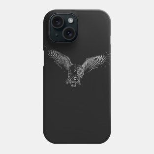 flying owl Phone Case