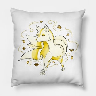 Fall Kitsune Pillow